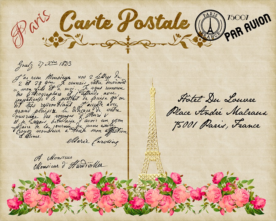 Carte Postal Exemple De Texte - vrogue.co